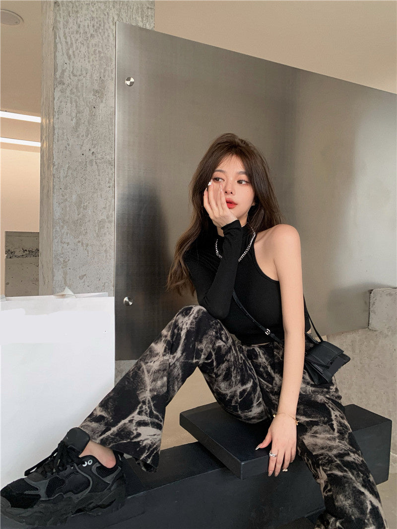 Skinny Cropped Chic Long Sleeve Top