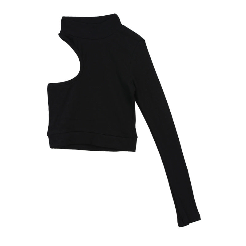 Skinny Cropped Chic Long Sleeve Top