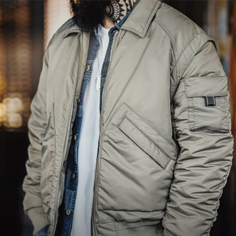 Men's Fashion American Retro Bomber Jacket