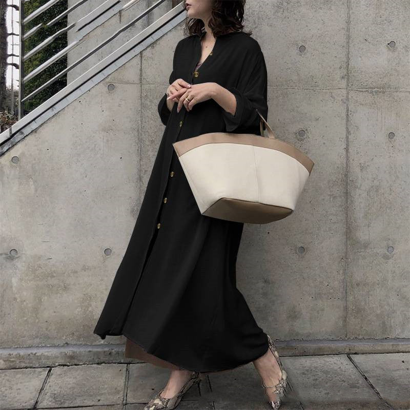 Chic Casual Print Hoodie Men's Long